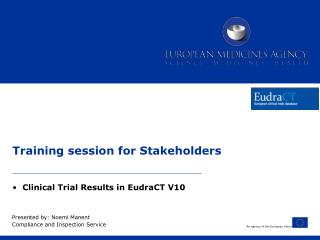 Training session for Stakeholders
