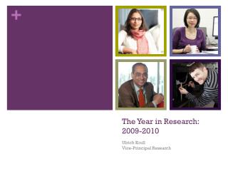 The Year in Research:	 2009-2010