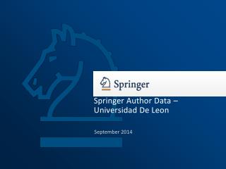 Springer Author Data – Universidad De Leon