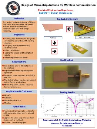 Design of Micro-strip Antenna for Wireless Communication