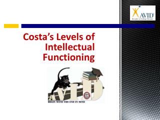 Costa’s Levels of Intellectual Functioning