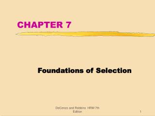 CHAPTER 7