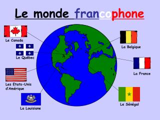 Le monde fran co phone