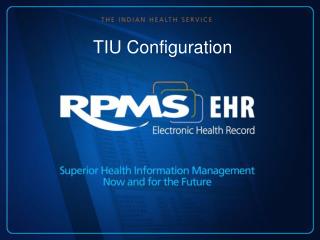 TIU Configuration