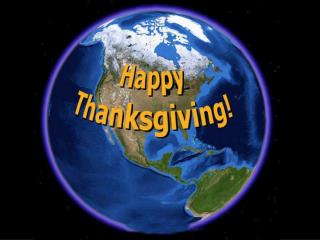 There is one day a year when all Americans stay at home with their families and eat a big dinner.