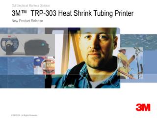 3M™ TRP-303 Heat Shrink Tubing Printer