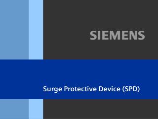 Surge Protective Device (SPD)