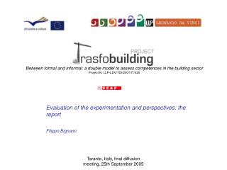 Between formal and informal: a double model to assess competences in the building sector