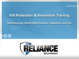 Fall Protection &amp; Prevention Training