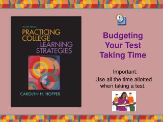 Budgeting Your Test Taking Time