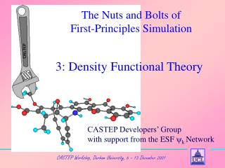 The Nuts and Bolts of First-Principles Simulation