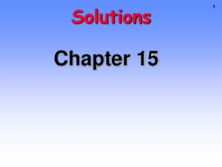Solutions