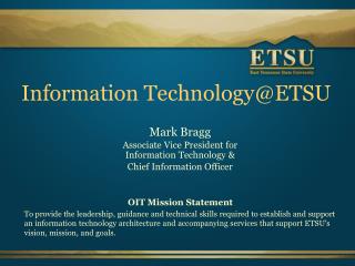 Information Technology@ETSU