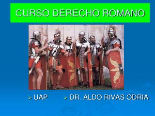 CURSO DERECHO ROMANO