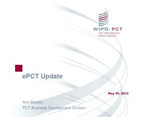 ePCT Update