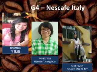 G4 – Nescafe Italy