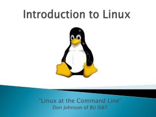 Introduction to Linux