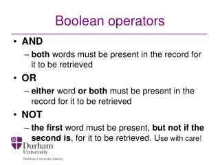 google boolean search must have