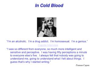 In Cold Blood