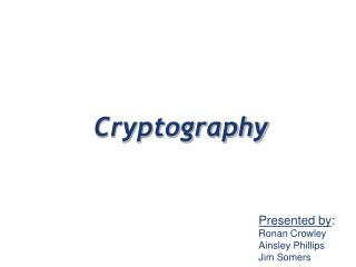 Cryptography