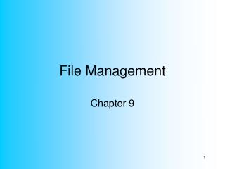 File Management