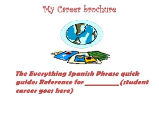 My Career brochure