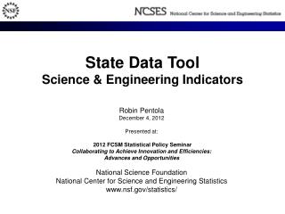State Data Tool Science &amp; Engineering Indicators