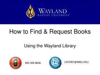 How to Find &amp; Request Books