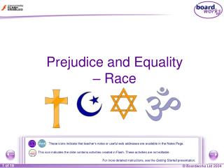 Prejudice and Equality – Race