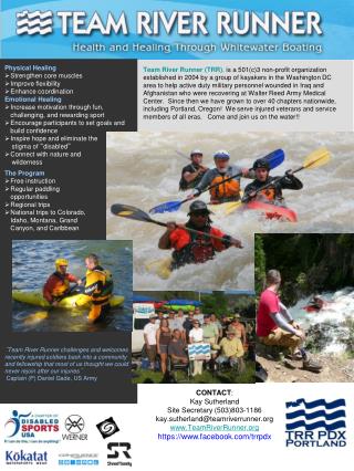 The Program Free instruction Regular paddling opportunities Regional trips