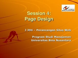Session 4: Page Design