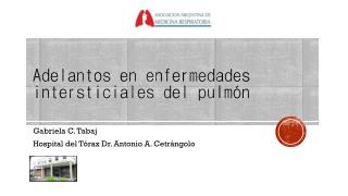 Adelantos en enfermedades intersticiales del pulmón