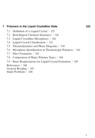 Liquid crystalline polymers