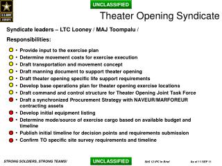 Theater Opening Syndicate