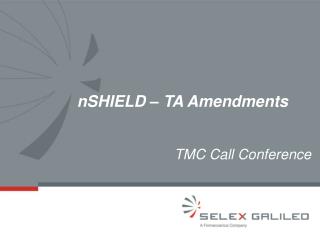 nSHIELD – TA Amendments