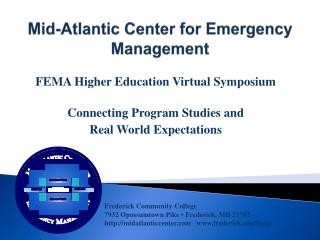 Mid-Atlantic Center for Emergency Management