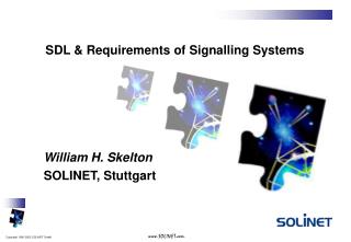 SDL & Requirements of Signalling Systems