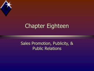 Chapter Eighteen