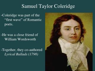 Samuel Taylor Coleridge