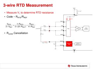 3-wire RTD Measurement