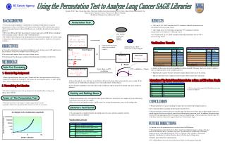 Continue to use the permutation test to analyze other SAGE libraries.