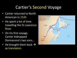 Cartier’s Second Voyage
