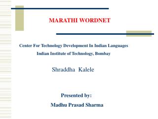 presentation in marathi language