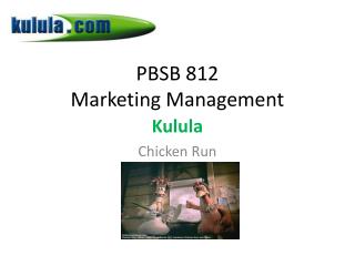 PBSB 812 Marketing Management