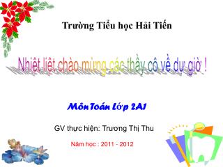 Trường Tiểu học Hải Tiến