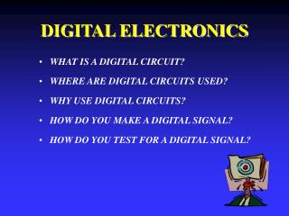 DIGITAL ELECTRONICS