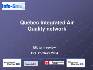 Québec Integrated Air Quality network