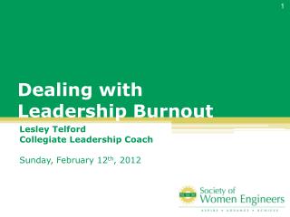 Dealing with Leadership Burnout
