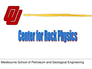 Center for Rock Physics