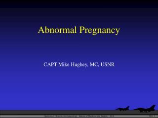 Abnormal Pregnancy